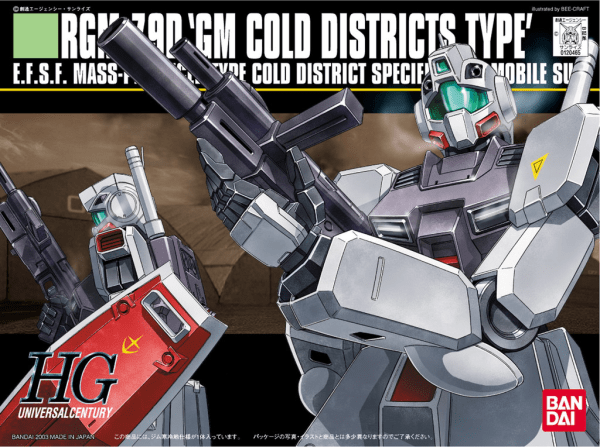 Gunpla HG 1/144 - RGM - 79D Cold District Type - MEKA NEKO