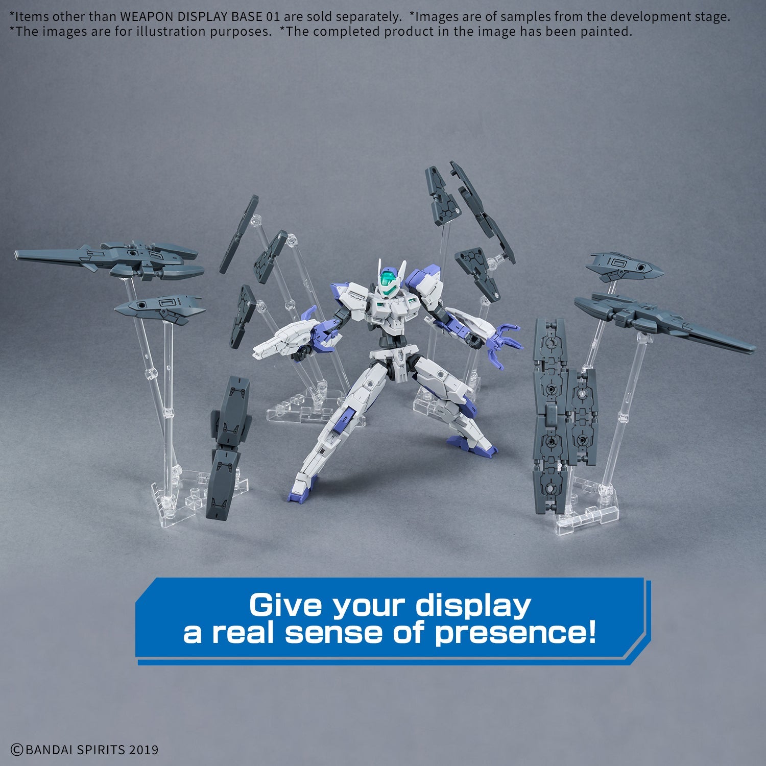 Gunpla HG 1/144 - Weapons Display Base 01 - MEKA NEKO