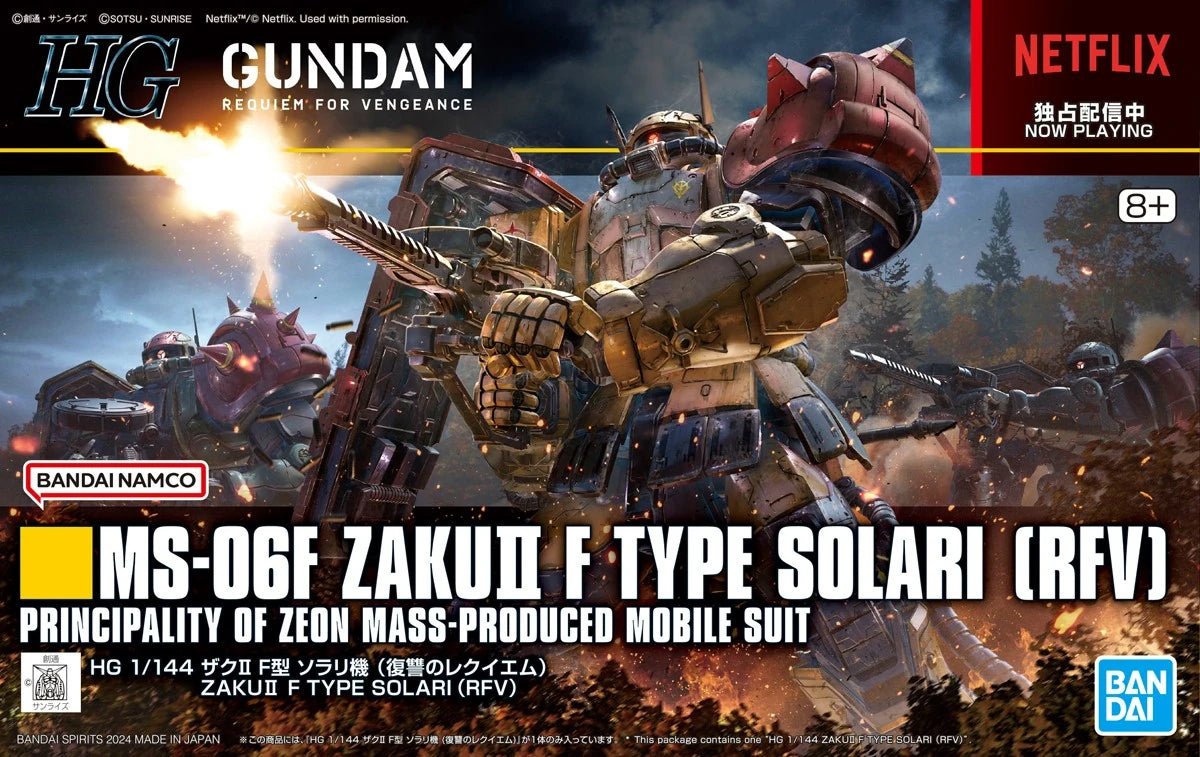 Gunpla HG 1/144 - Zaku II F type Solari - MEKA NEKO