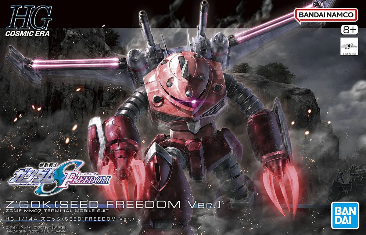 Gunpla HG 1/144 - Z'GOK (Gundam Seed Freedom Version) - MEKA NEKO