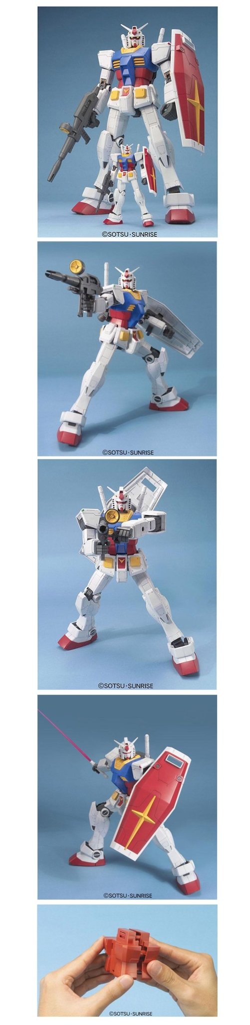 Gunpla Megasize 1/48 Gundam RX - 78 - 2 - MEKA NEKO