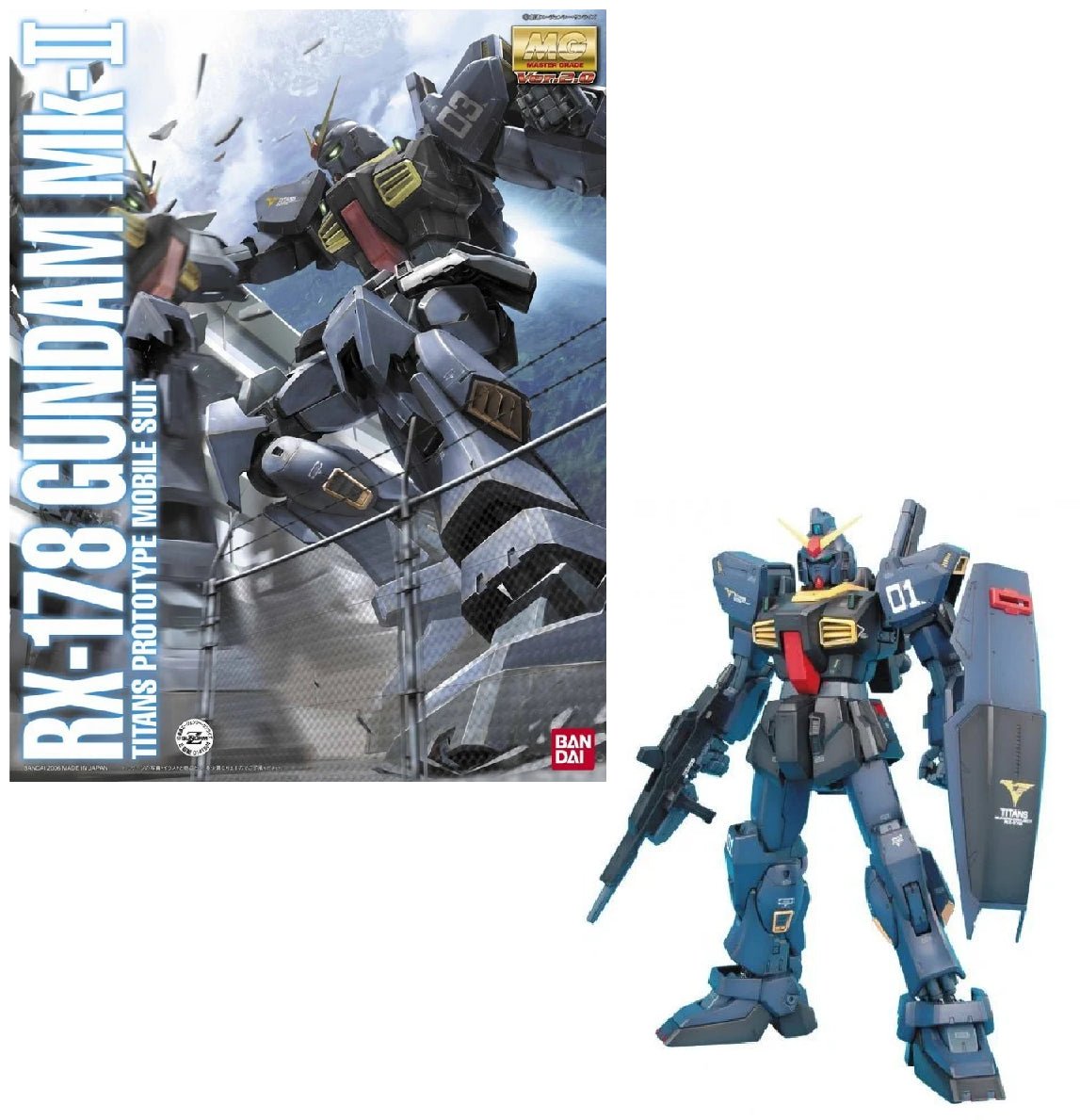 Gunpla MG 1/100 - Gundam MK - II Titans Ver 2.0 - MEKA NEKO