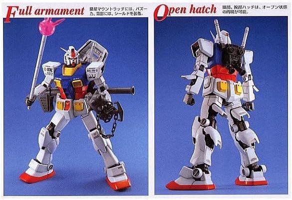 Gunpla MG 1/100 - Gundam RX 78 - 2 Ver 1.5 - MEKA NEKO