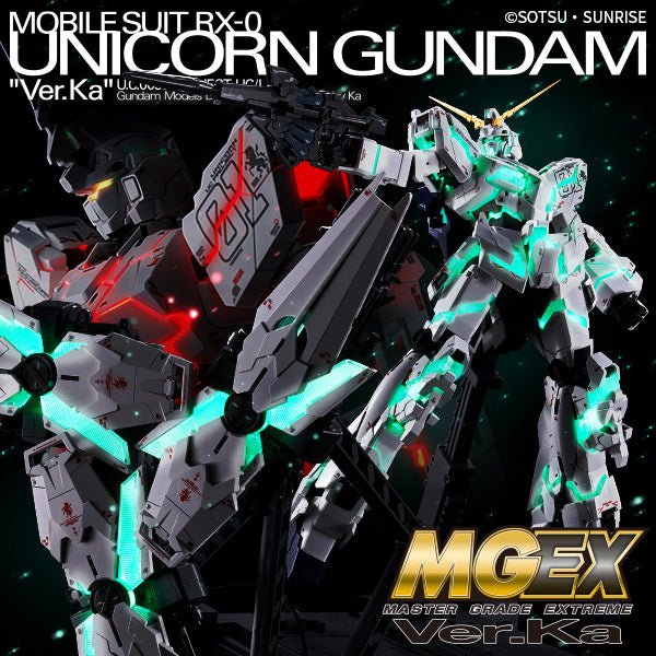 Gunpla MGEX 1/100 - Unicorn Ver KA - MEKA NEKO