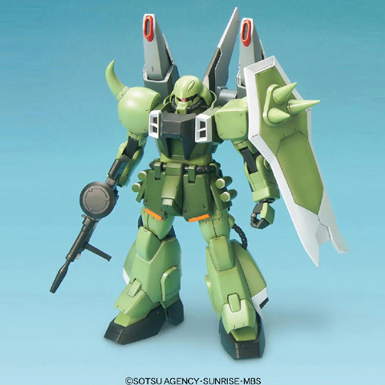 Gunpla NG 1/100 Zaku Warrior + Blaze Wizard & Gunner Wizard - MEKA NEKO