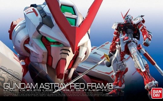 Gunpla RG 1/144 - 19 MBF - P02 Gundam Astray Red - MEKA NEKO