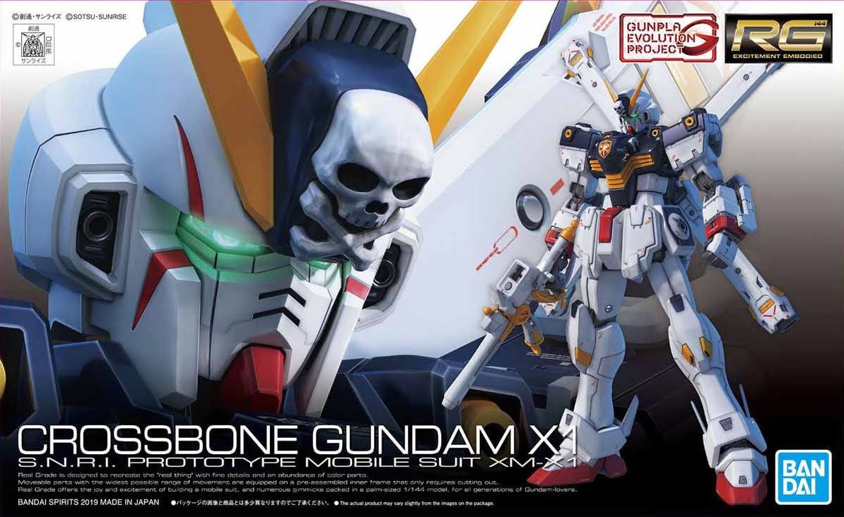 Gunpla RG 1/144 - Crossbone Gundam X1 - MEKA NEKO