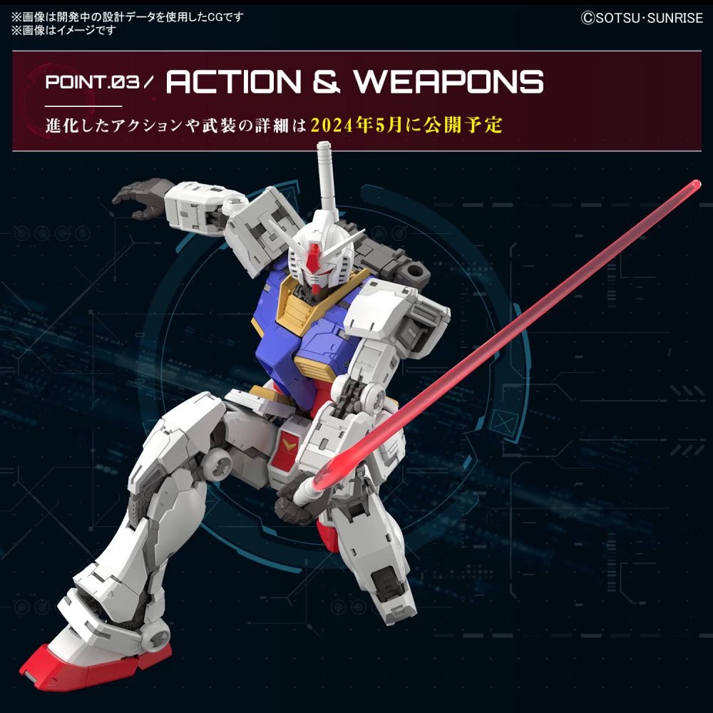 Gunpla RG 1/144 Gundam RX 78 - 2 Ver.2.0 - MEKA NEKO