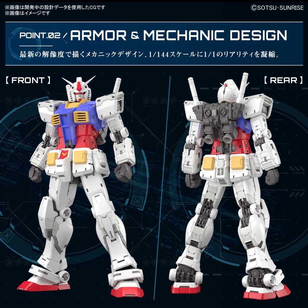 Gunpla RG 1/144 Gundam RX 78 - 2 Ver.2.0 - MEKA NEKO