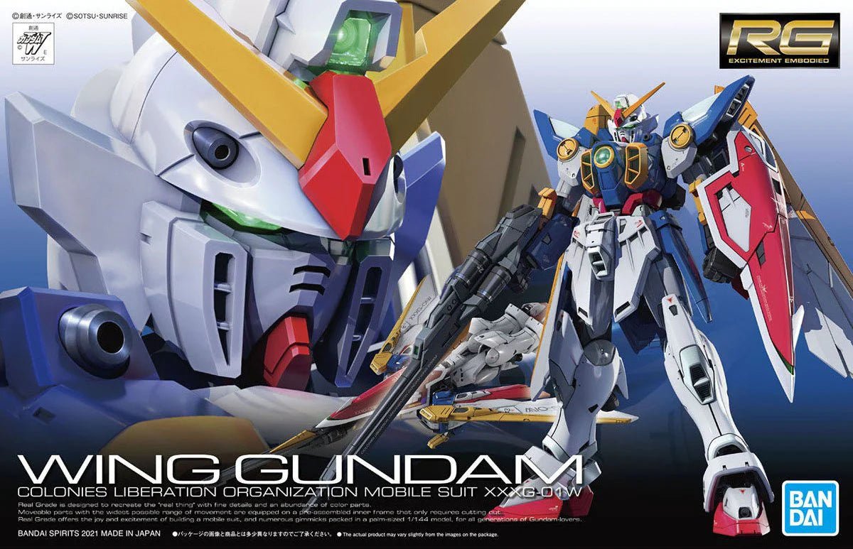 Gunpla RG 1/144 - Wing Gundam - MEKA NEKO
