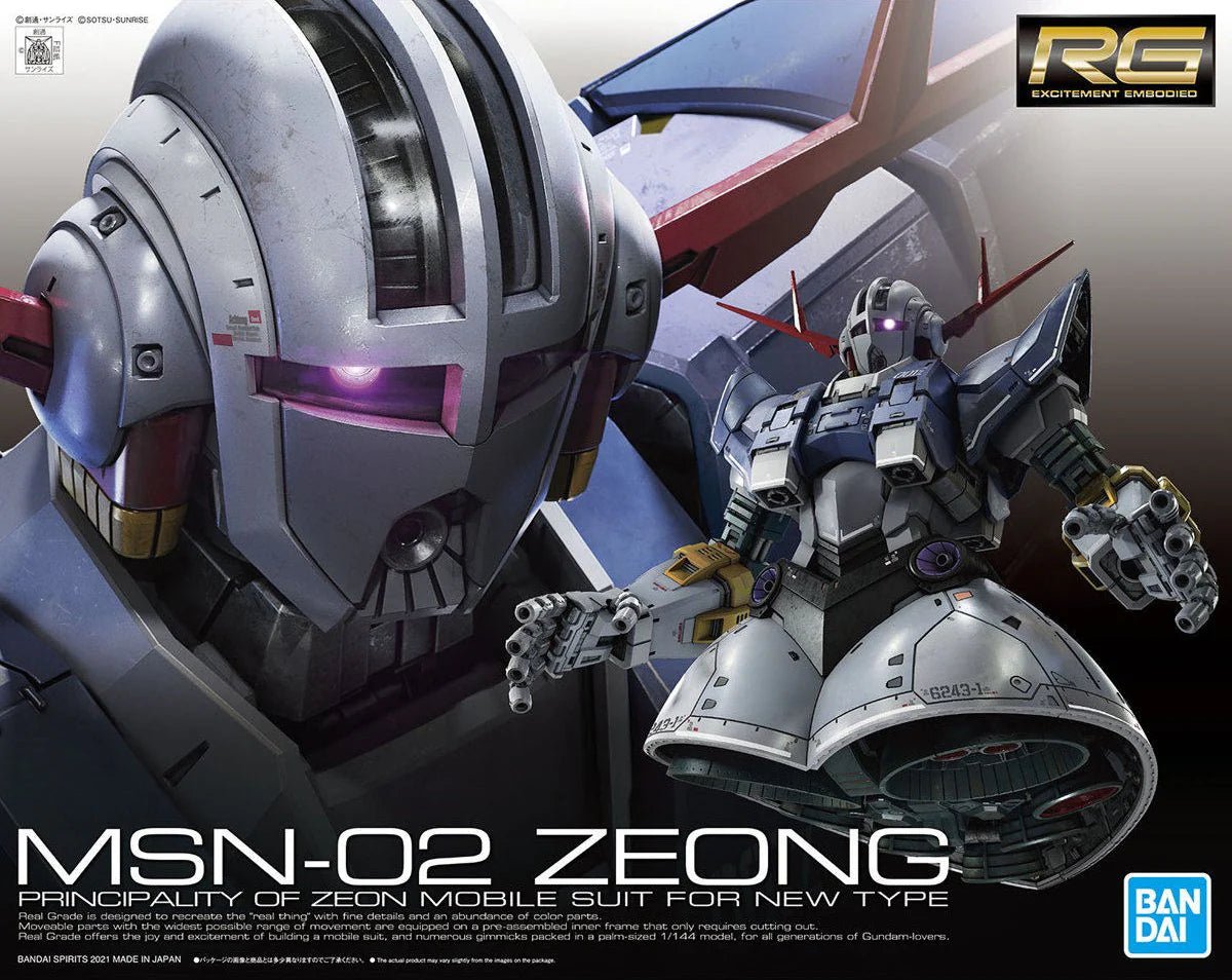 Gunpla RG 1/144 Zeong - MEKA NEKO