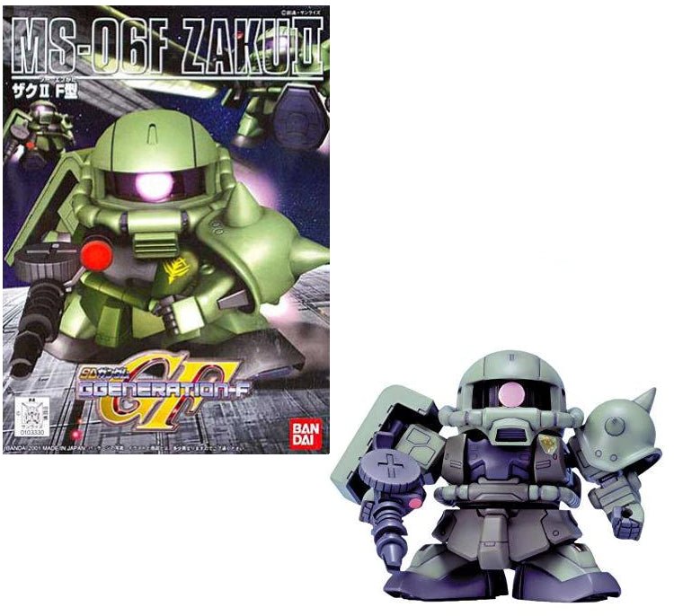 Gunpla SD - BB 218 Zaku II - MEKA NEKO