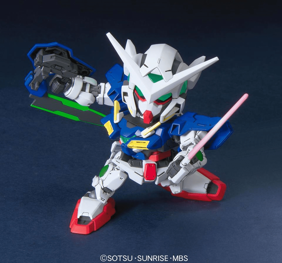 Gunpla SD - BB 334 Gundam Exia Repair II - MEKA NEKO