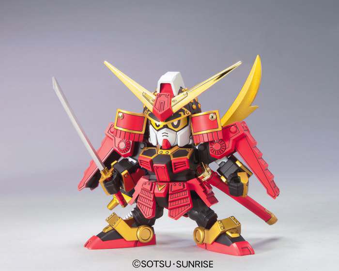 Gunpla SD - BB 373 Gundam Musha - MEKA NEKO