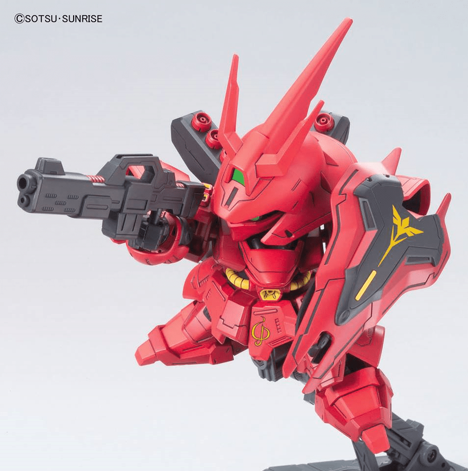 Gunpla SD - BB 382 Sazabi - MEKA NEKO