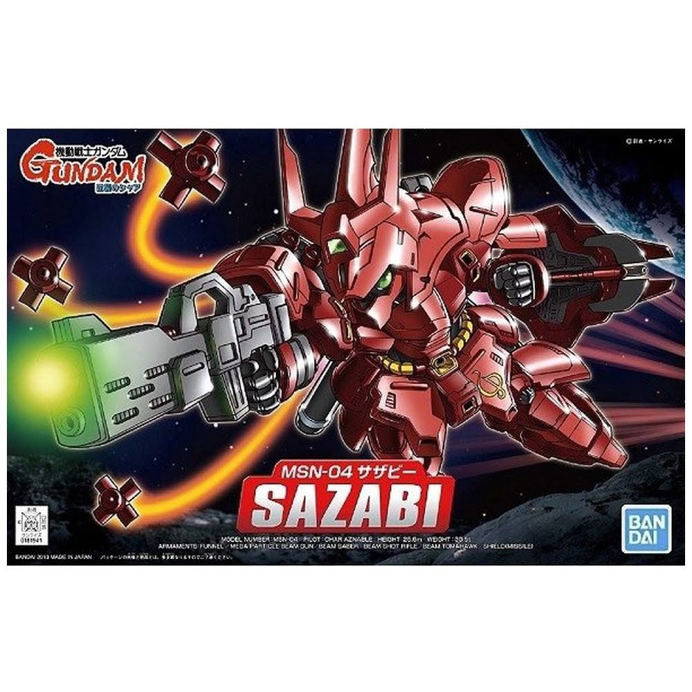 Gunpla SD - BB 382 Sazabi - MEKA NEKO