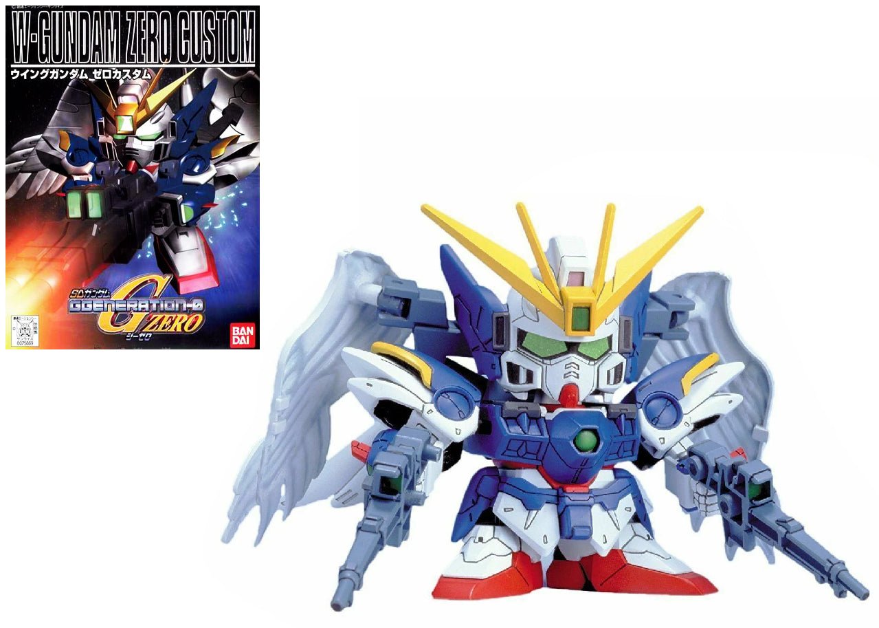 Gunpla SD - BB203 W Gundam Zero Custom - MEKA NEKO