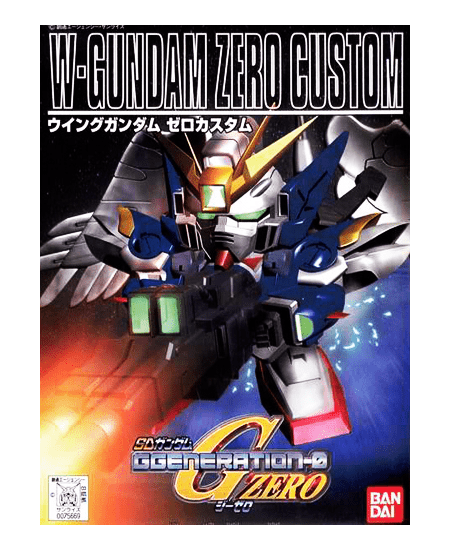 Gunpla SD - BB203 W Gundam Zero Custom - MEKA NEKO