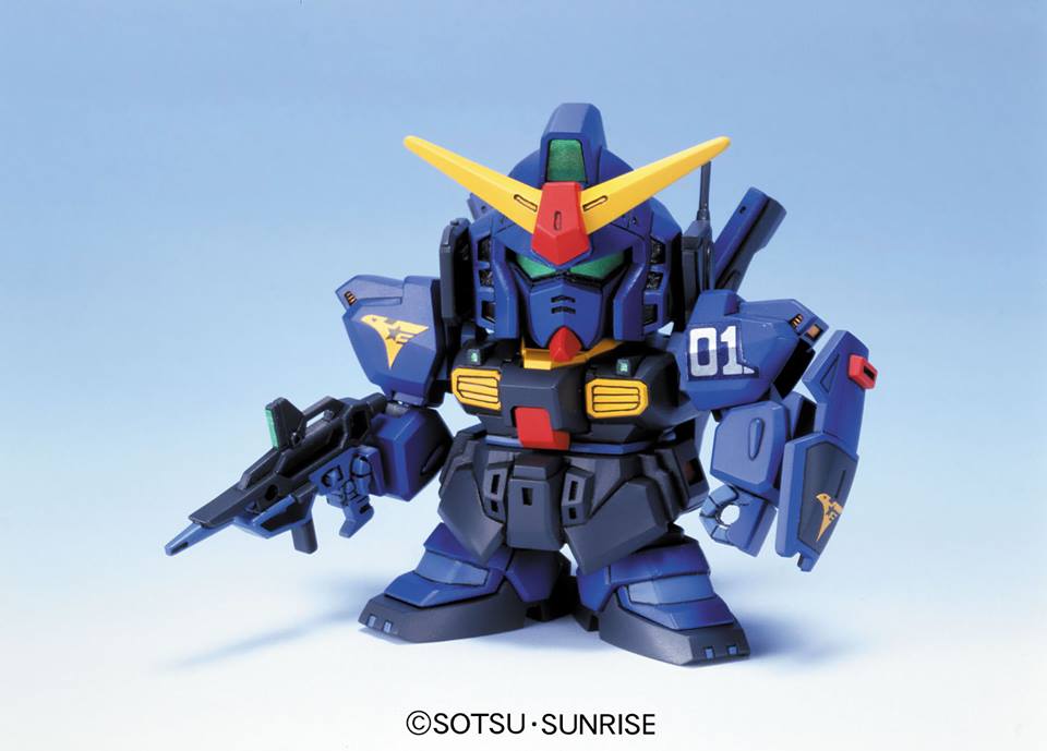 Gunpla SD - BB217 Gundam rx - 178 Mk - II Titans - MEKA NEKO