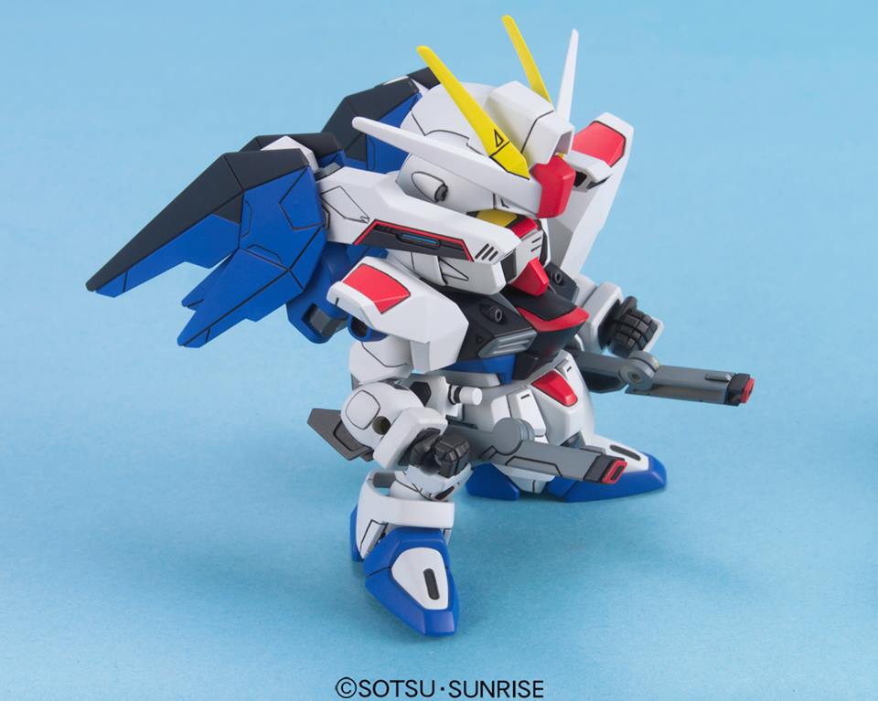 Gunpla SD - BB257 Freedom Gundam - MEKA NEKO