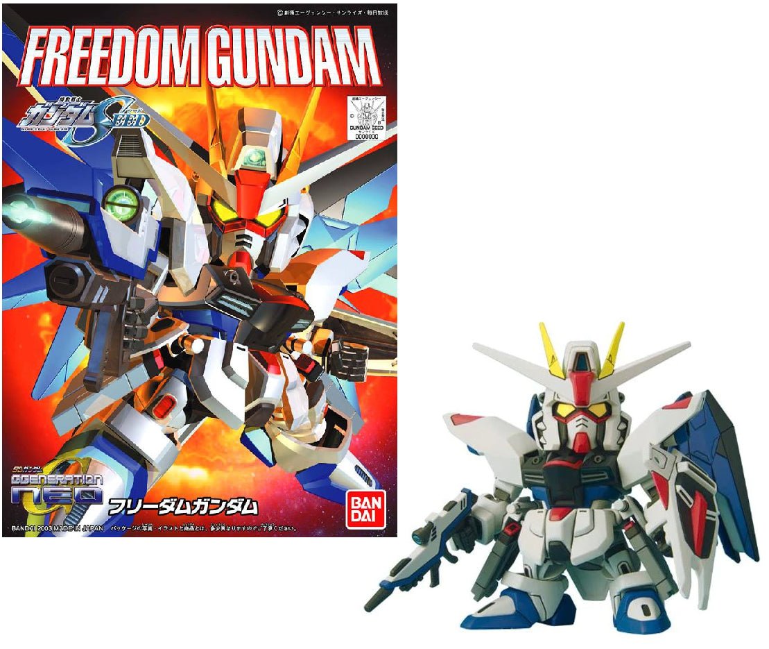 Gunpla SD - BB257 Freedom Gundam - MEKA NEKO