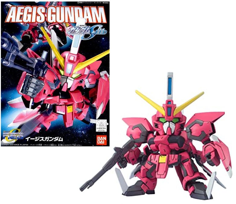 Gunpla SD - BB261 Gundam Aegis - MEKA NEKO