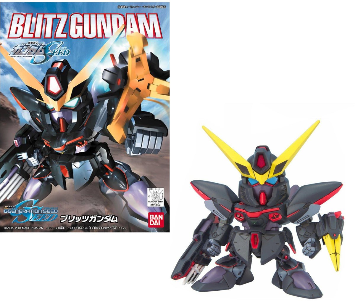 Gunpla SD - BB264 Gundam Blitz - MEKA NEKO