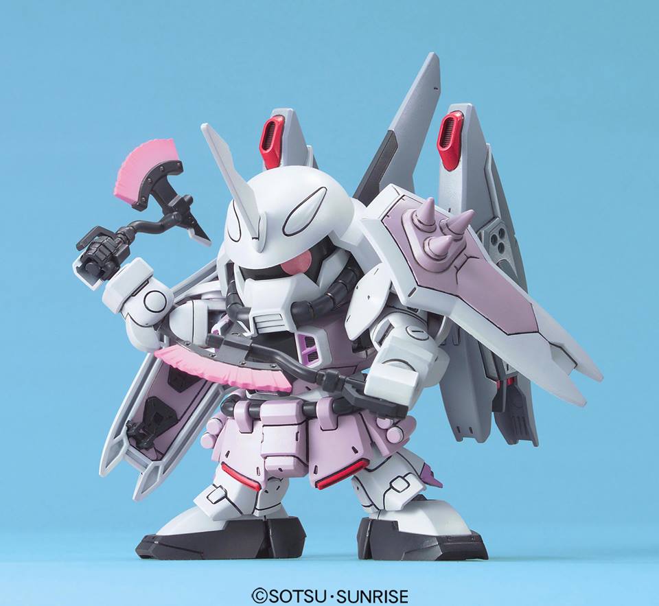 Gunpla SD - BB285 Blaze Zaku Phantom (Rey Za Burrel Custom) - MEKA NEKO
