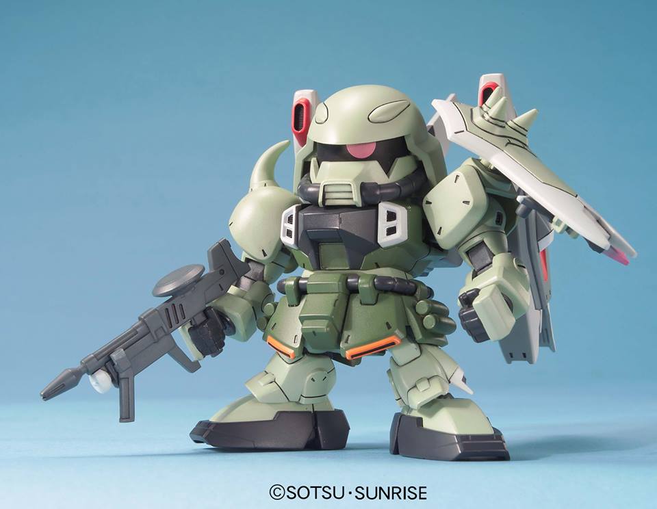 Gunpla SD - BB296 Blaze Zaku Warrior - MEKA NEKO