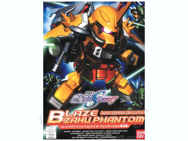 Gunpla SD - BB298 Blaze Zaku Phantom - MEKA NEKO