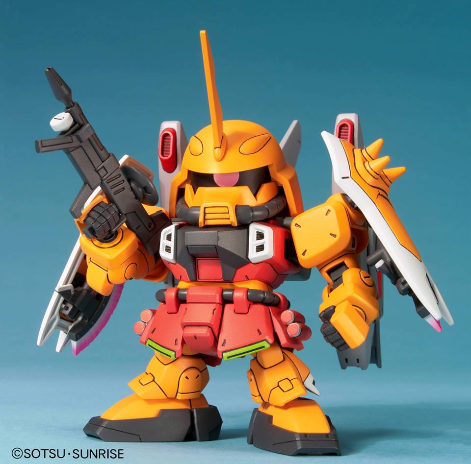 Gunpla SD - BB298 Blaze Zaku Phantom - MEKA NEKO