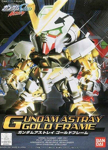 Gunpla SD - BB299 Gundam Astray Gold Frame - MEKA NEKO