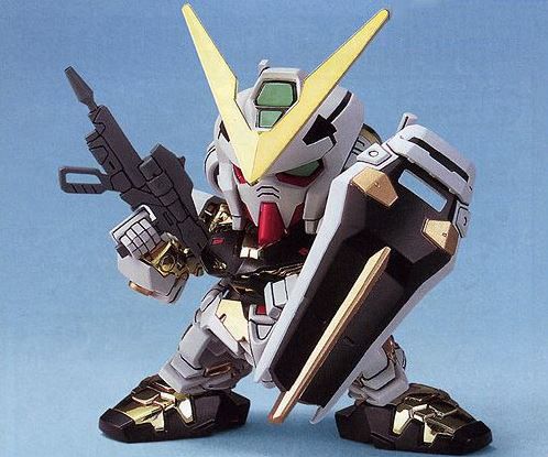 Gunpla SD - BB299 Gundam Astray Gold Frame - MEKA NEKO
