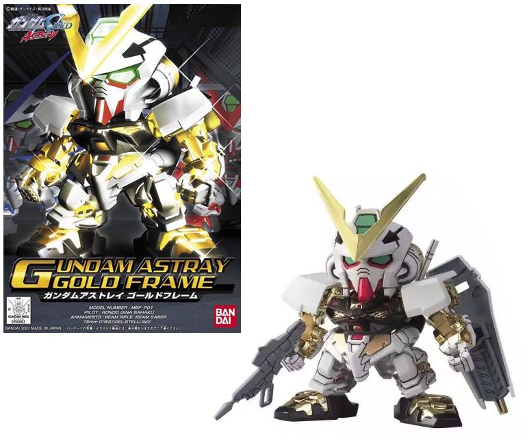 Gunpla SD - BB299 Gundam Astray Gold Frame - MEKA NEKO