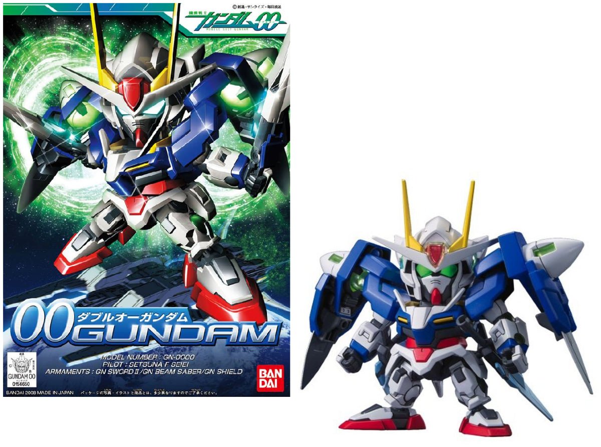 Gunpla SD - BB316 Gundam 00 - MEKA NEKO