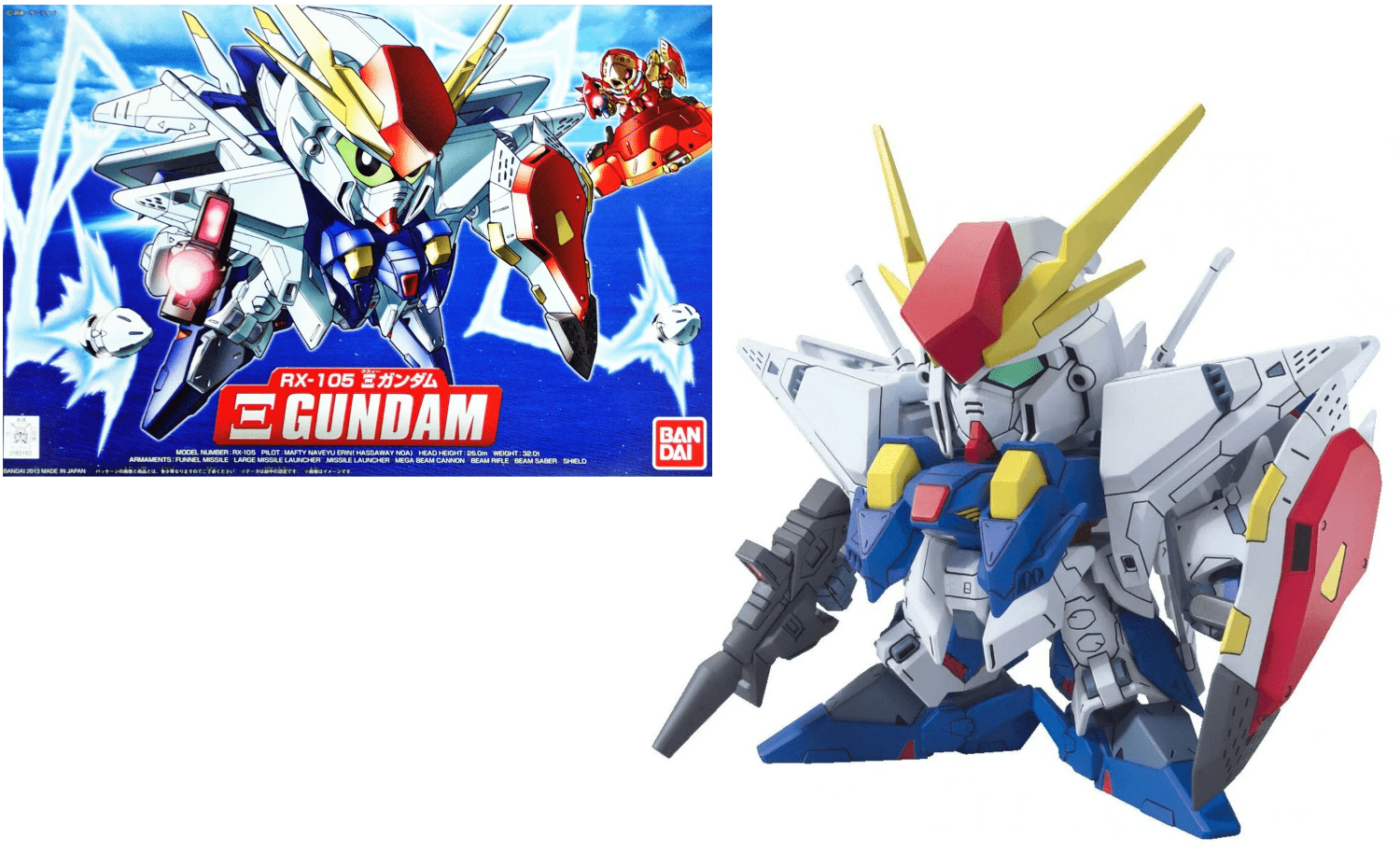Gunpla SD - BB386 Xi Gundam - MEKA NEKO