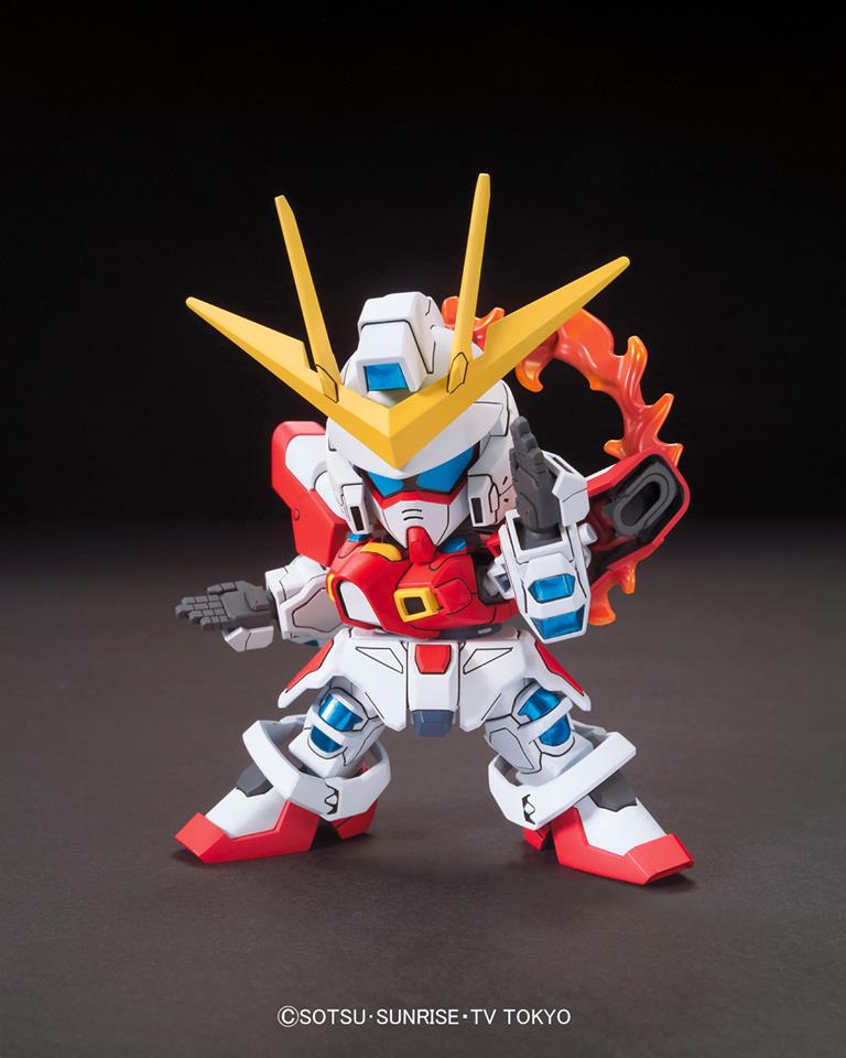 Gunpla SD - BB396 Build Burning Gundam - MEKA NEKO