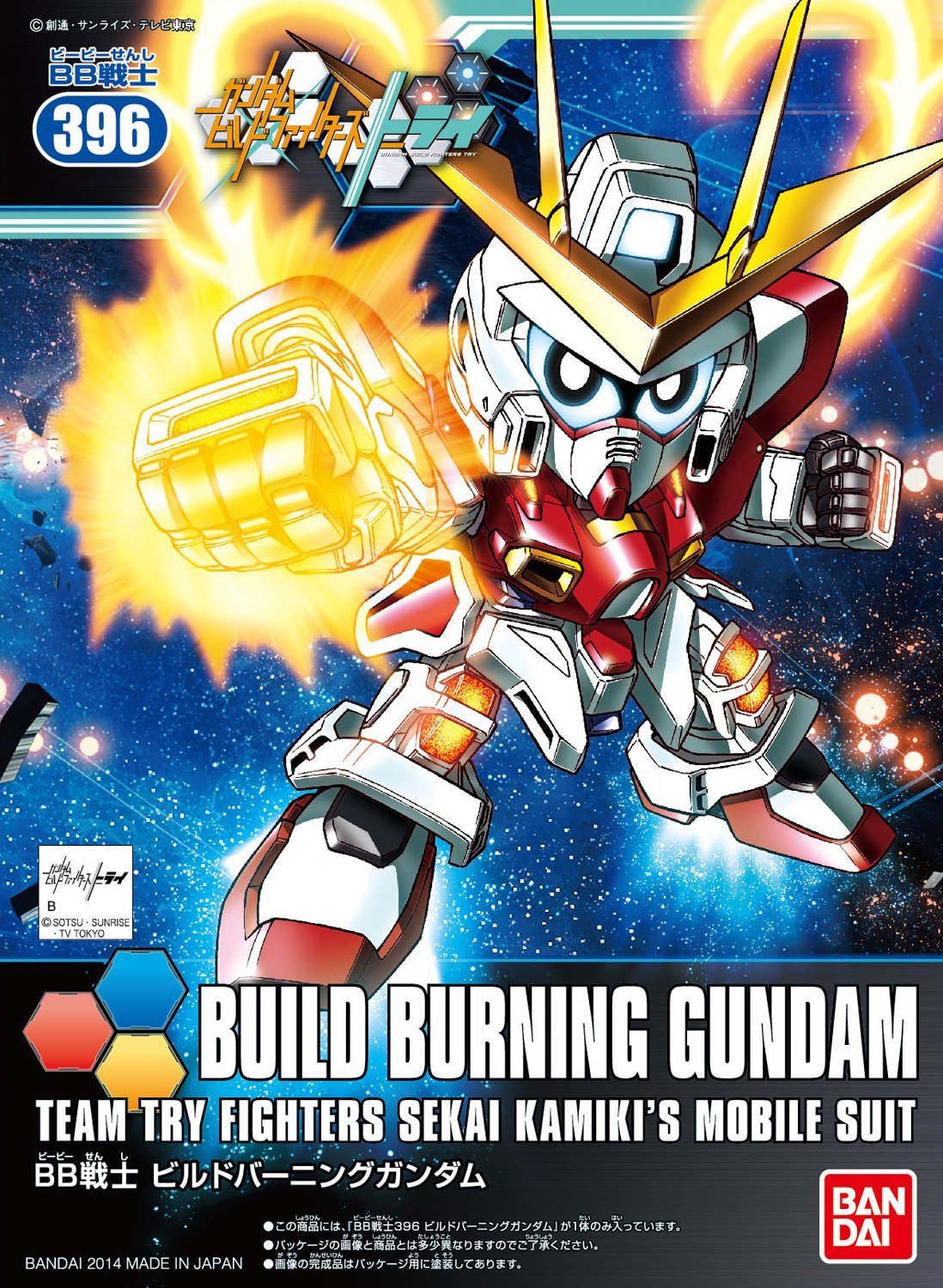 Gunpla SD - BB396 Build Burning Gundam - MEKA NEKO