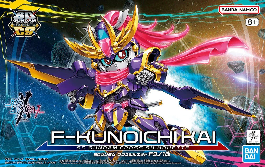 Gunpla SD - Cross Silhouette Gundam F - Kunoichi Kai - MEKA NEKO