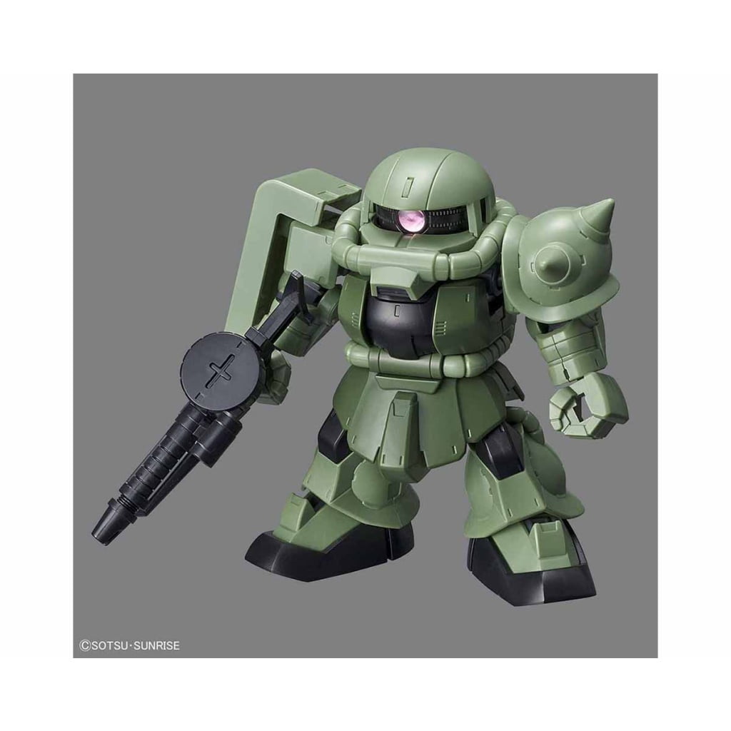 Gunpla SD CS - Zaku II - MEKA NEKO