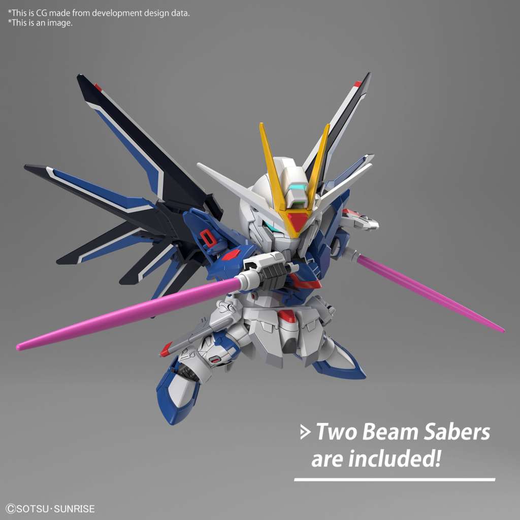 Gunpla - SD EX Rising Freedom Gundam - MEKA NEKO