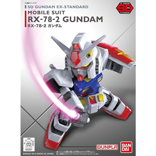 Gunpla SD Ex - Standard - Gundam RX - 78 - 2 - MEKA NEKO