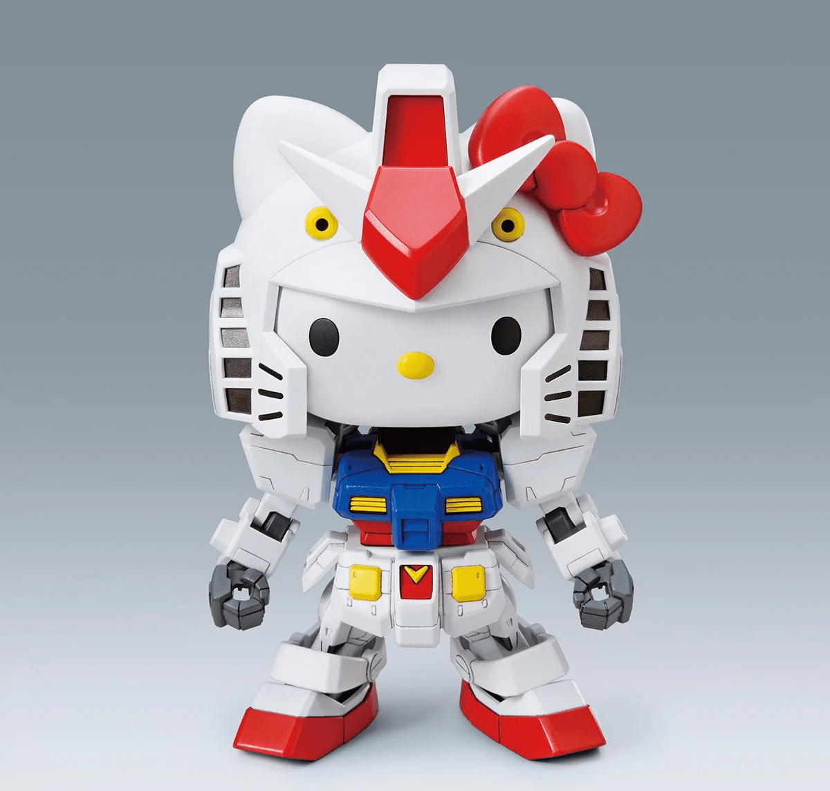Gunpla SD Hello Kitty / RX 78 - 2 Gundam - MEKA NEKO