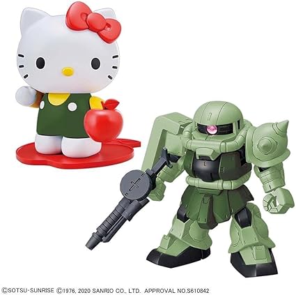Gunpla SD Hello Kitty / Zaku II - MEKA NEKO