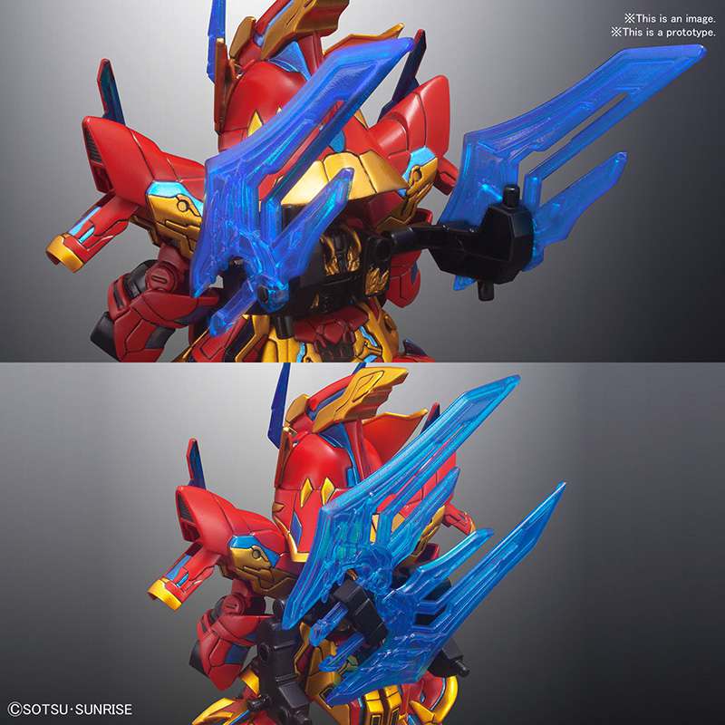 Gunpla SD - Sangoku Sokets Zhang Liao Sazabi - MEKA NEKO