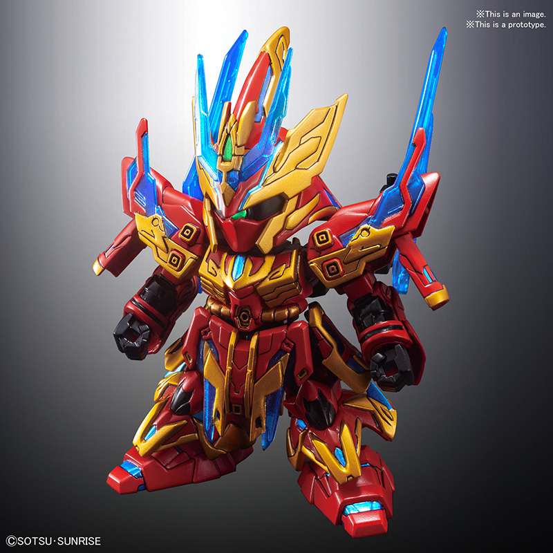 Gunpla SD - Sangoku Sokets Zhang Liao Sazabi - MEKA NEKO