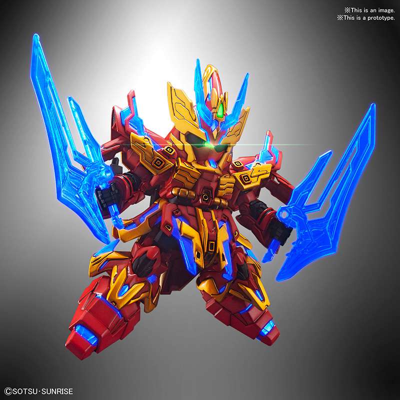 Gunpla SD - Sangoku Sokets Zhang Liao Sazabi - MEKA NEKO