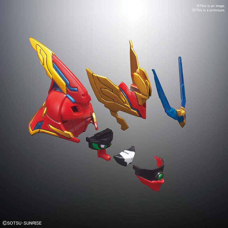Gunpla SD - Sangoku Sokets Zhang Liao Sazabi - MEKA NEKO