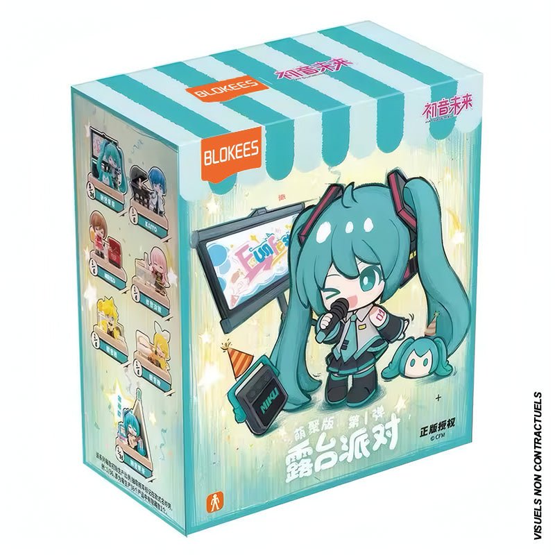 Hatsune Miku Blokees - Blindbox Vb01 Series Terrace Party - MEKA NEKO