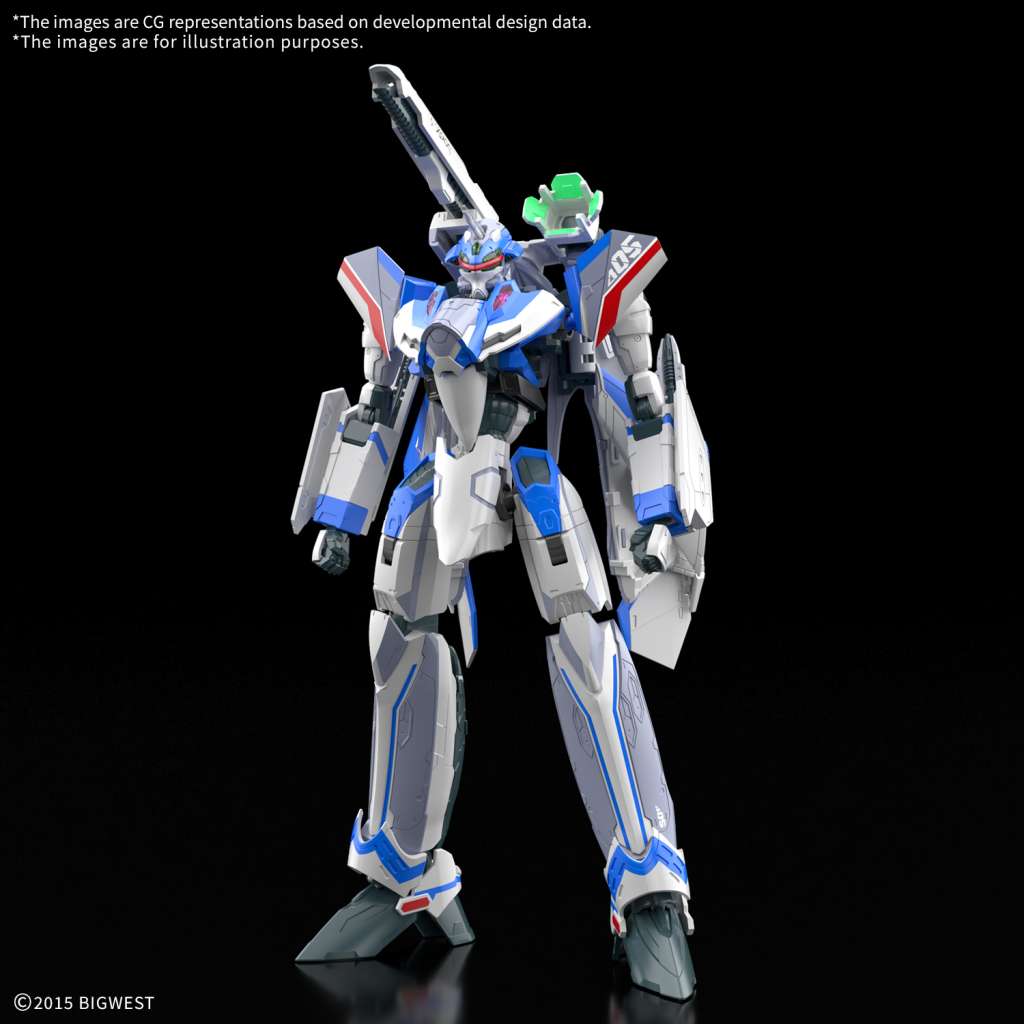 MK HG 1/100 Macross - VF - 31J Siegfried Hayate Use Deluxe Set - MEKA NEKO
